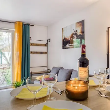 Apartamento Cocoon - Jardin - Boite A Cle - Wi-Fi Baulne Exterior foto