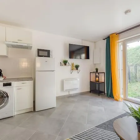 Apartamento Cocoon - Jardin - Boite A Cle - Wi-Fi Baulne Exterior foto